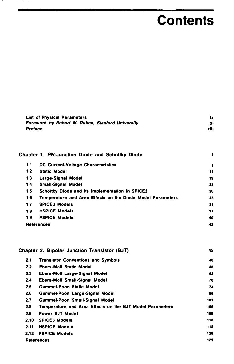 Semiconductor Device Modeling With SPICE by Giuseppe Massobrio Paolo Antognetti