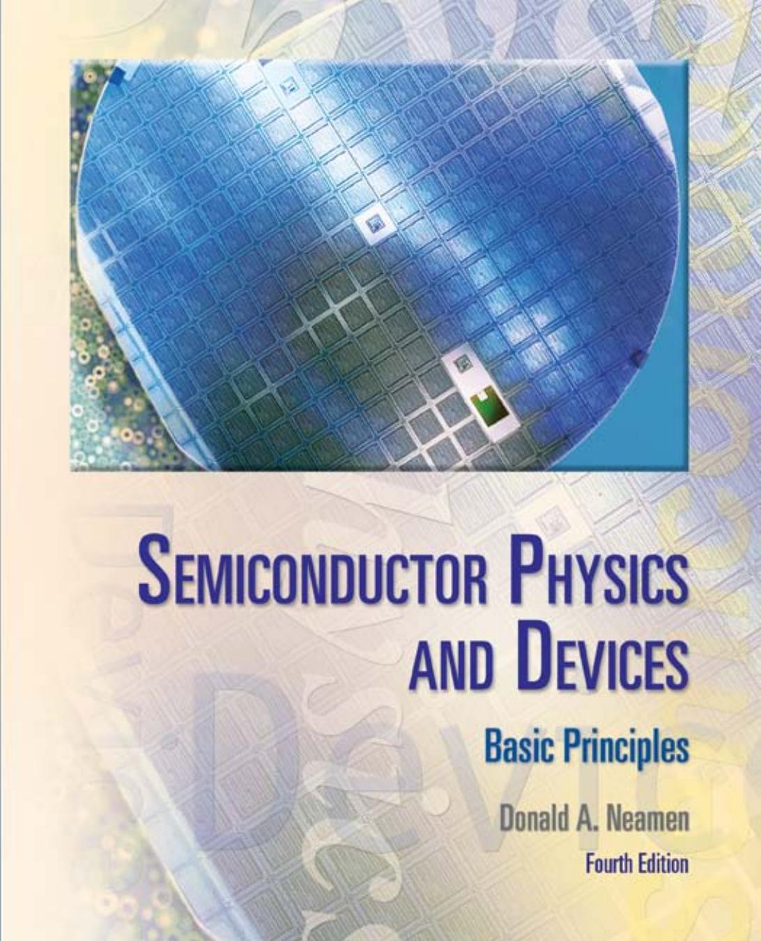Semiconductor Physics And Devices 4th Ed- Neamen by Unknown
