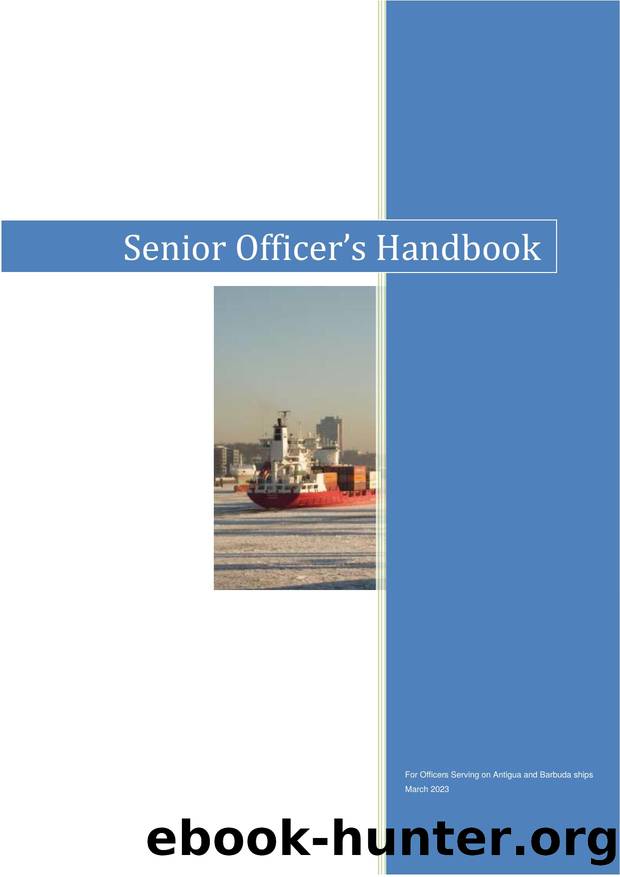 Senior Officerâs Handbook by Capt W D Howell