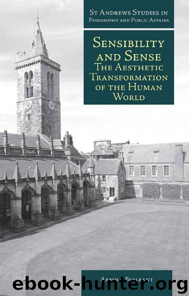 Sensibility and Sense by Arnold Berleant