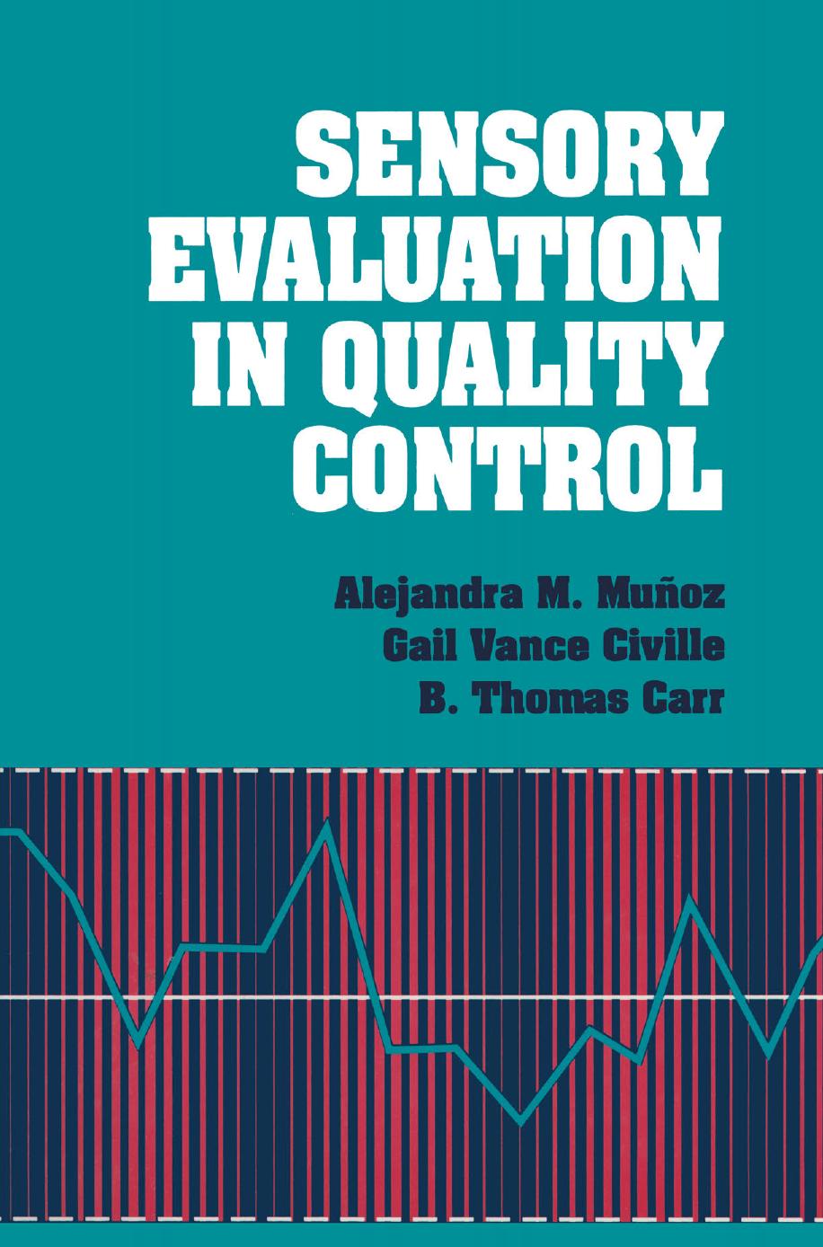 Sensory Evaluation in Quality Control by Alejandra M. Muñoz Gail Vance Civille B. Thomas Carr (auth.)