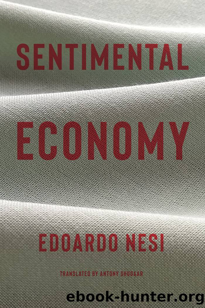 Sentimental Economy by Edoardo Nesi