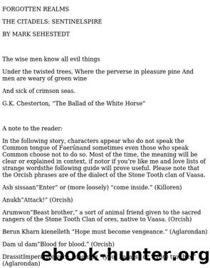 Sentinelspire by SEHESTEDT MARK