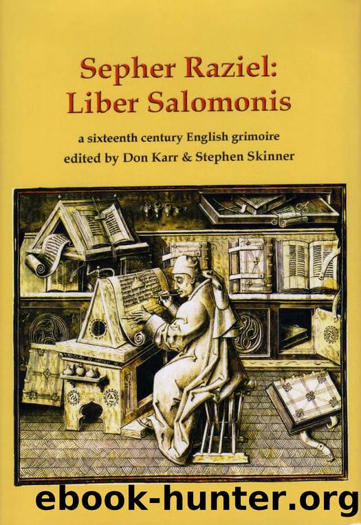 Sepher Raziel A Sixteenth Century English Grimoire by D. K. && S. S