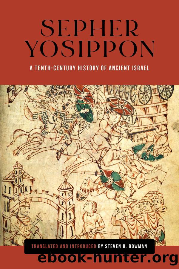 Sepher Yosippon by Steven Bowman