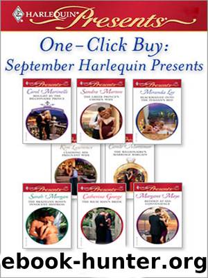 September Harlequin Presents by Carol Marinelli