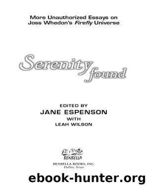 Serenity Found by Jane Espenson