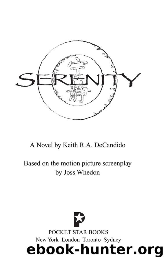 Serenity by Keith R. A. DeCandido