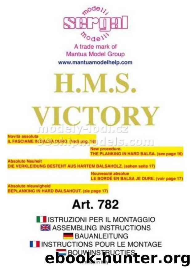 Sergal HMS Victory Instruction Manual 782 by Unknown