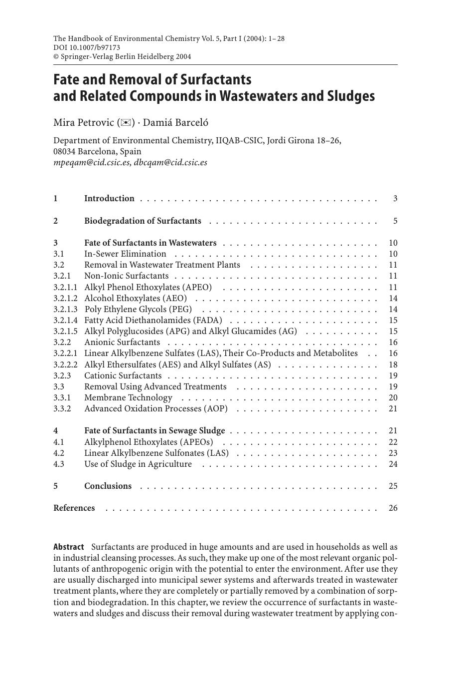 Series Anthropogenic Compounds: Emerging Organic Pollution in Waste Waters and Sludge, Vol. 1 by Mira Petrovic Damiá Barceló (auth.) D. Barceló (eds.)