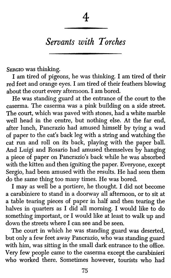 Servants with Torches (story) by Donald Windham
