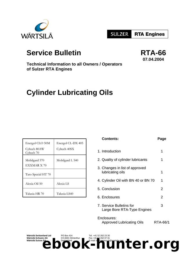 Service Bulletin by blo001