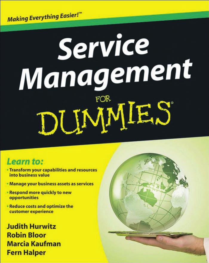 Service Management For Dummies (For Dummies (Computer Tech)) by Judith Hurwitz Robin Bloor Marcia Kaufman Fern Halper