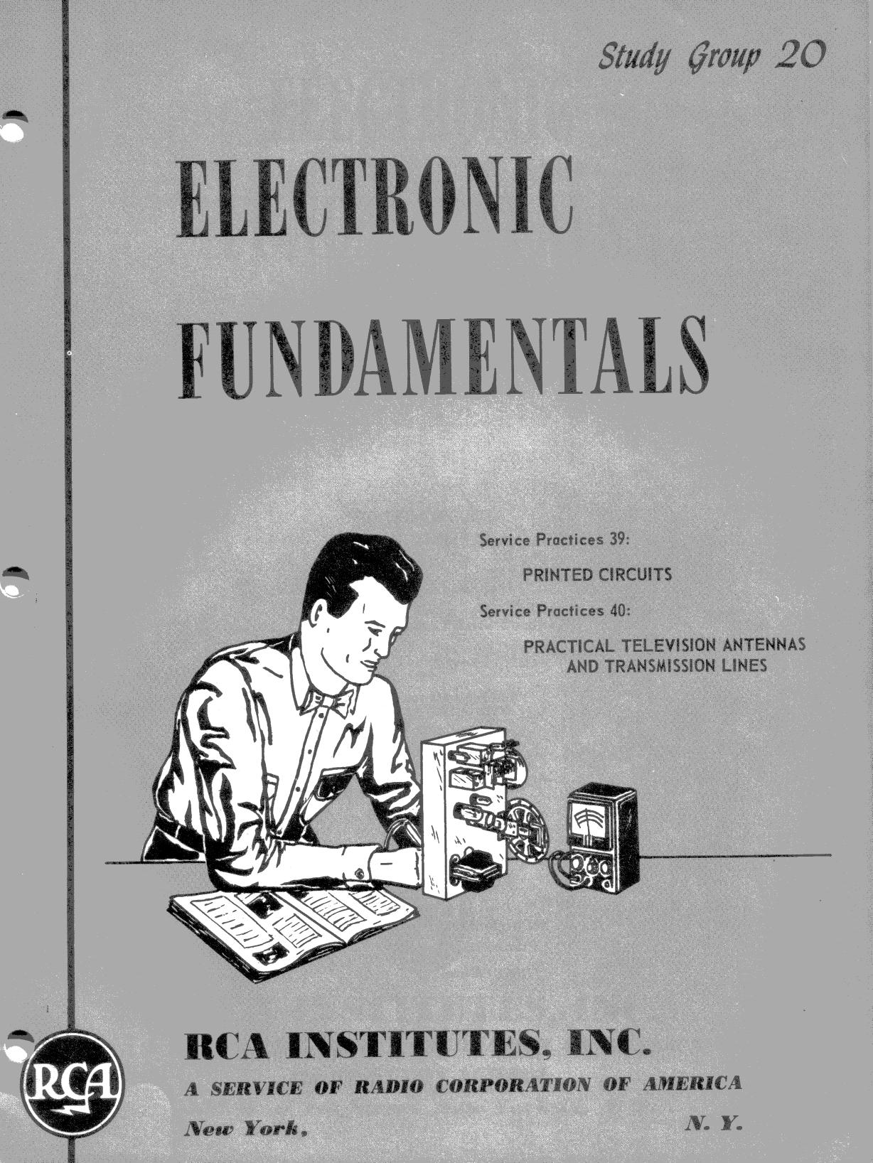 Service Practices 39, Printed Circuits by Originals Provided by Reeves scanned by Mike Yancey Fall 2012