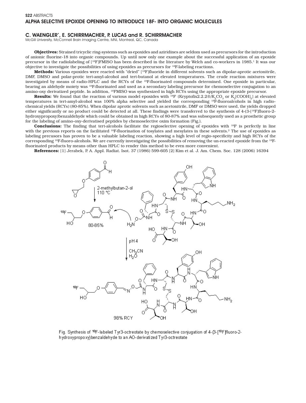 Session 4: Click chemistry: Novel developments and applications by Unknown