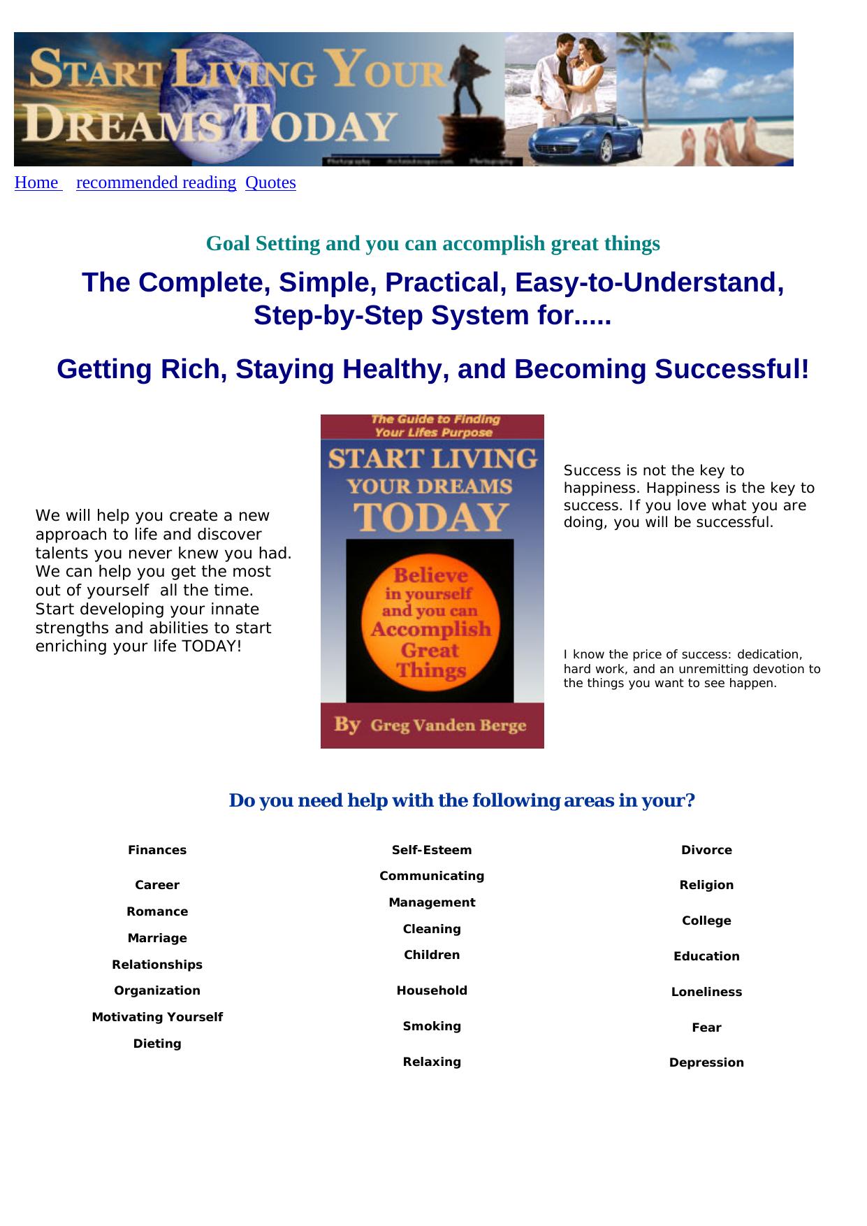 Set Goals And Change Your Life. by Best of Kuszter's Collection