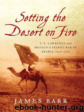 Setting the Desert on Fire: T. E. Lawrence and Britain's Secret War in Arabia, 1916-1918 by James Barr