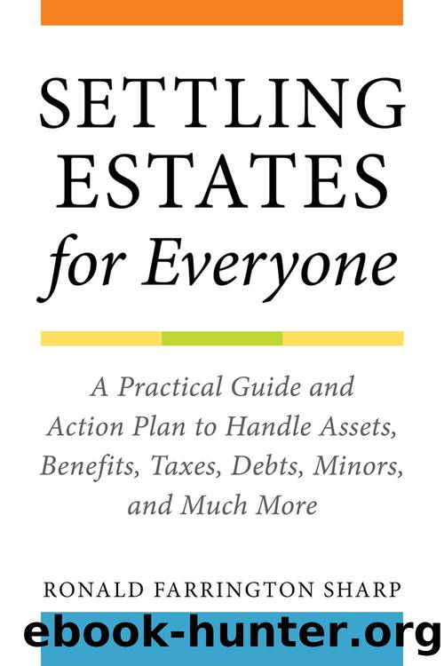 Settling Estates for Everyone by Ronald Farrington Sharp