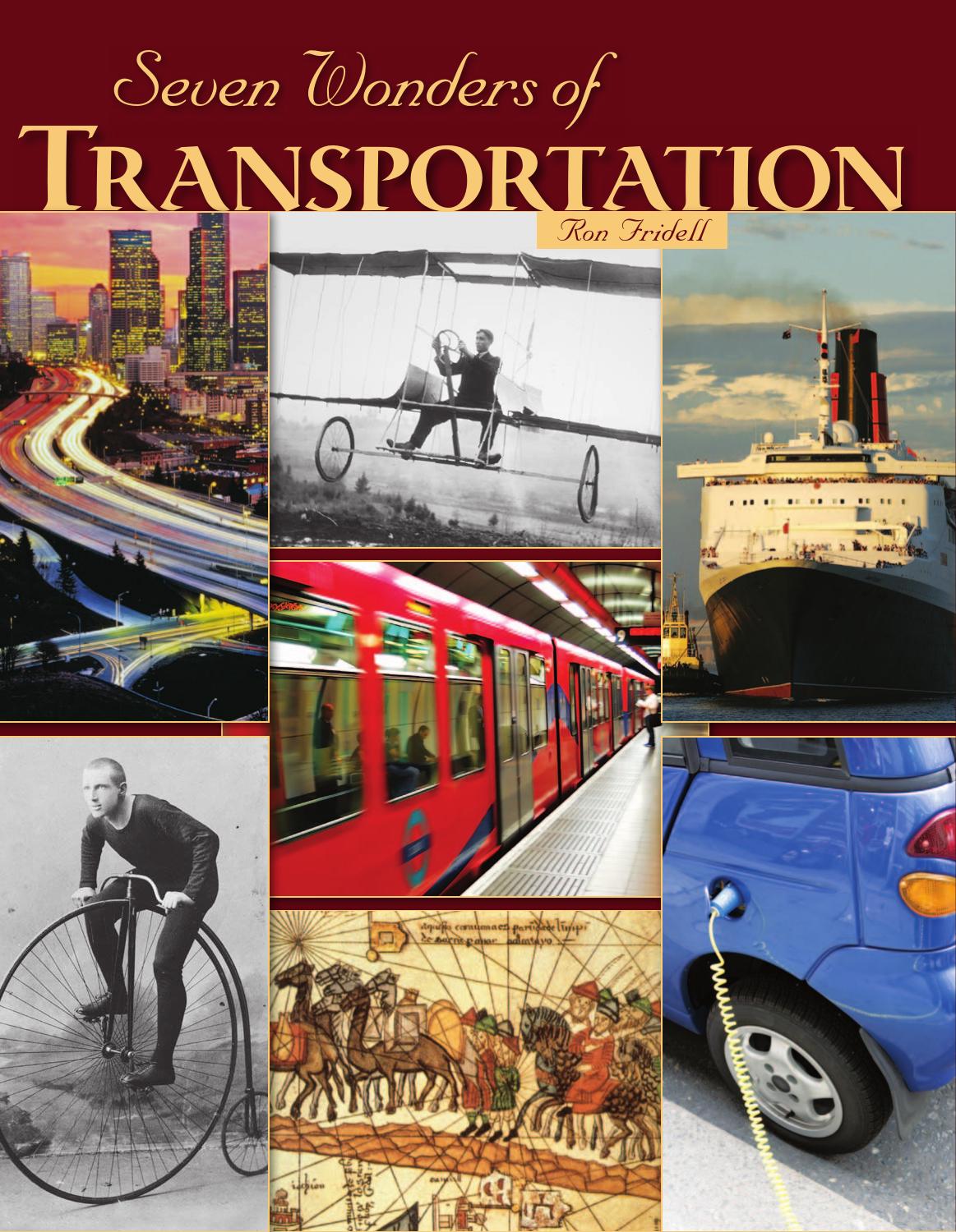 Seven Wonders of Transportation by Ron Fridell