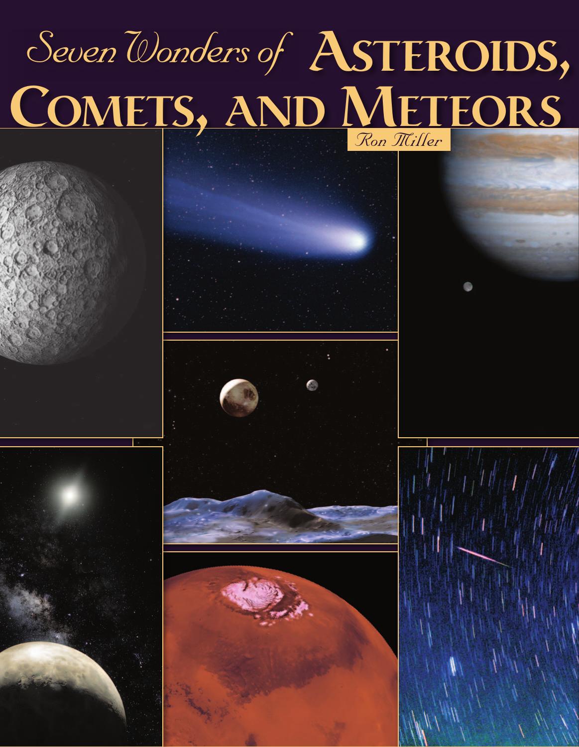 Seven wonders of asteroids, comets, and meteors by Miller Ron