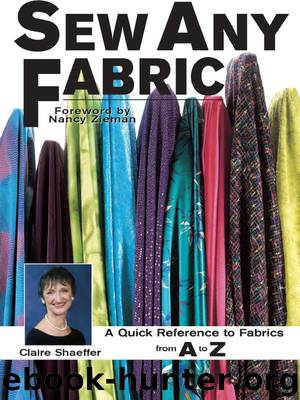 Sew Any Fabric by Claire Shaeffer