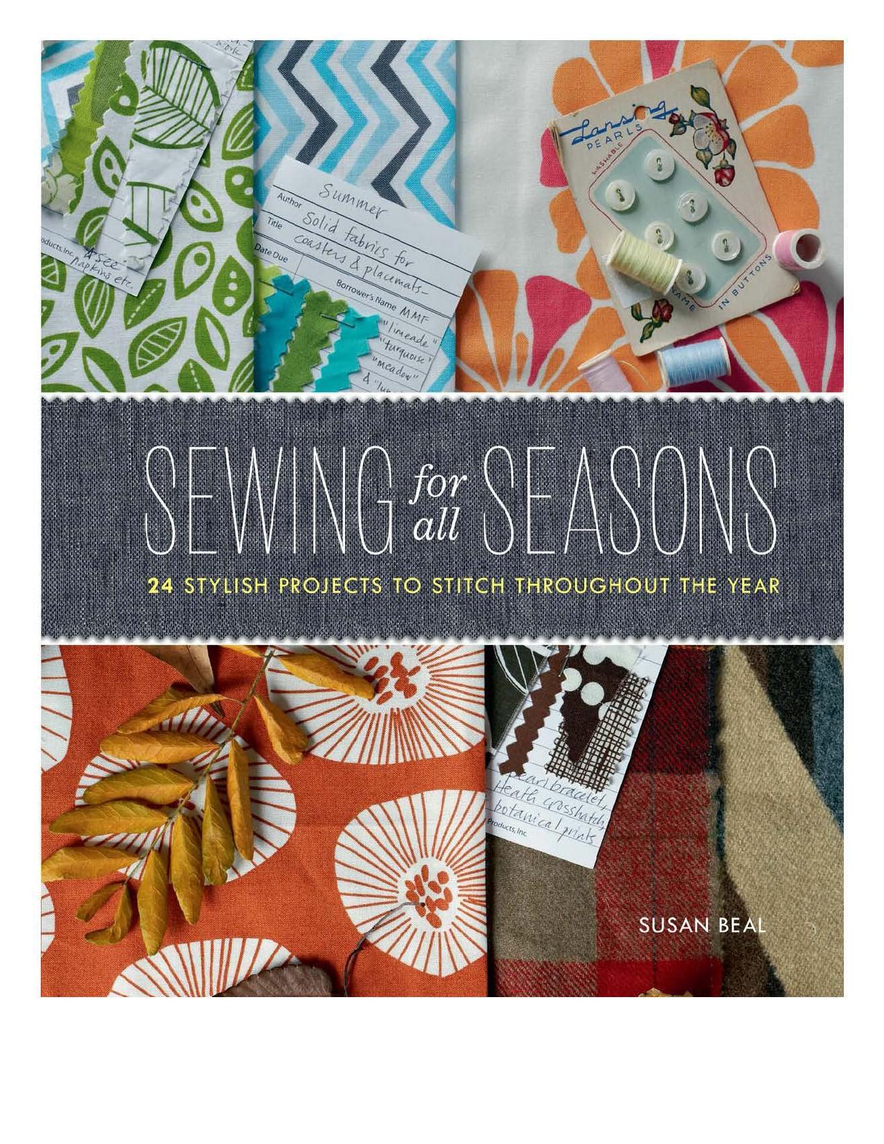 Sewing for All Seasons by Susan Beal