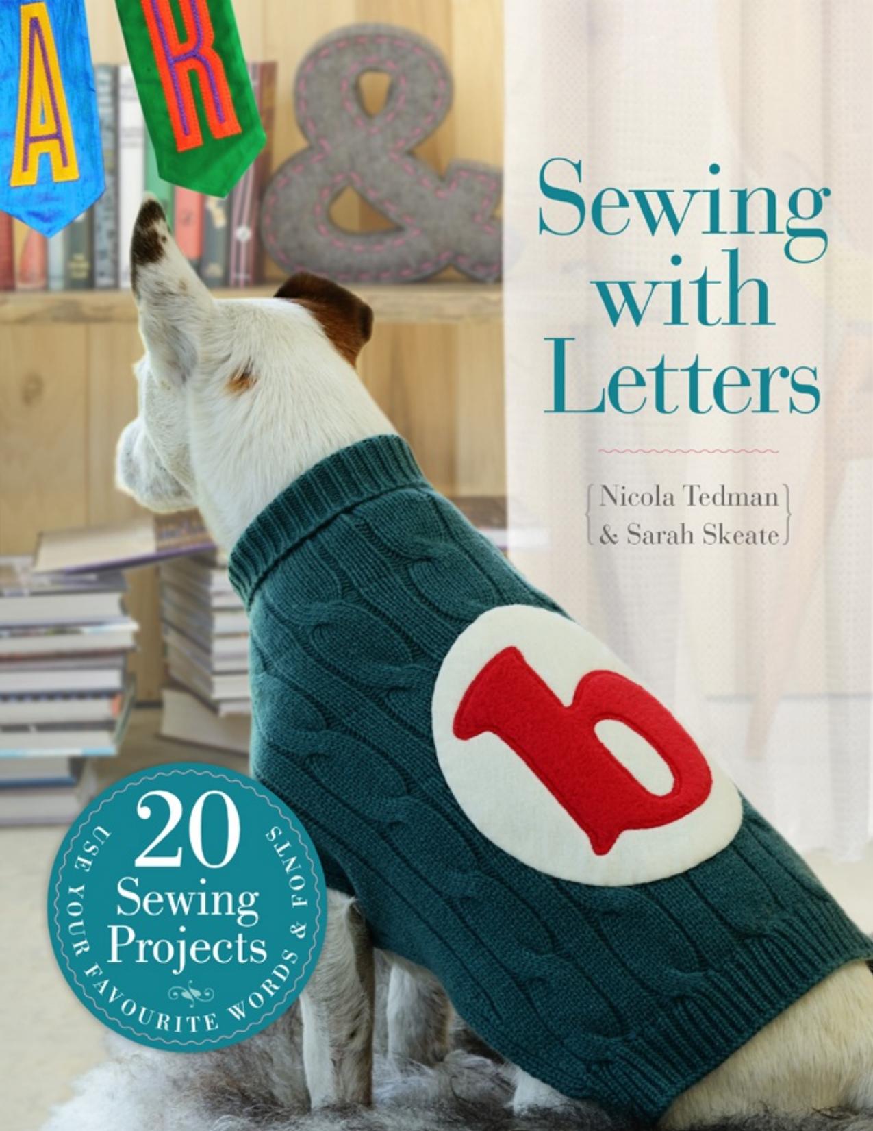 Sewing with Letters by Nicola Tedman
