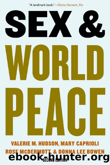 Sex & World Peace By Valerie Hudson by Unknown