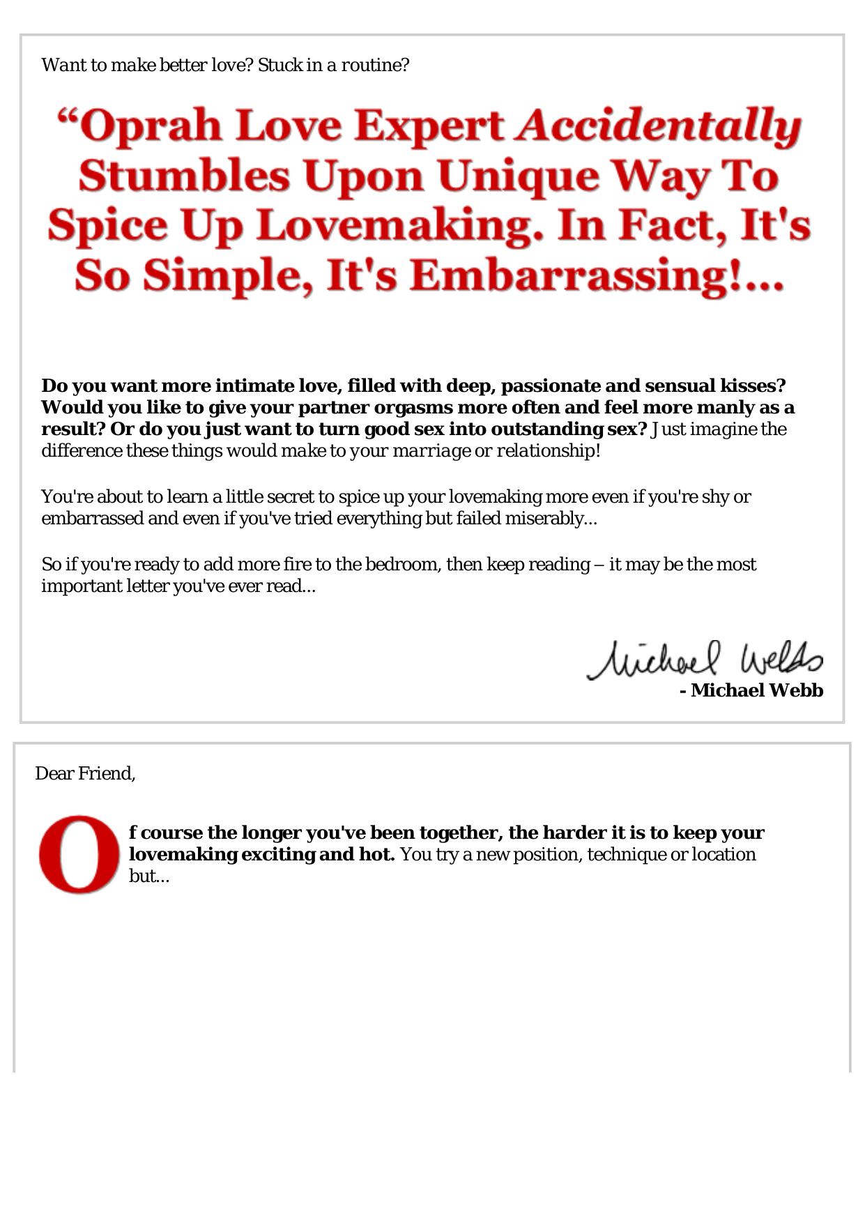 Sex All Around The House - Spice Up Lovemaking With Household Items. by Best of Kuszter's Collection