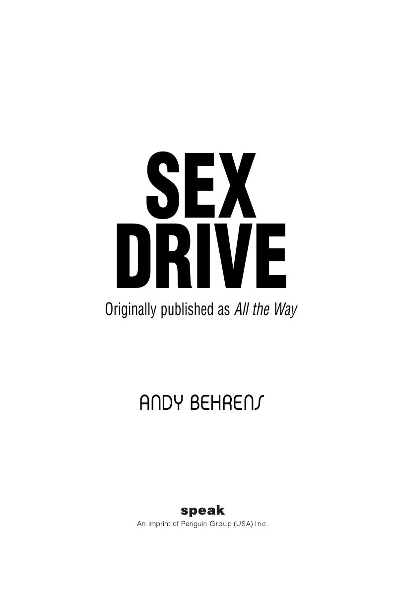 Sex Drive by Andy Behrens