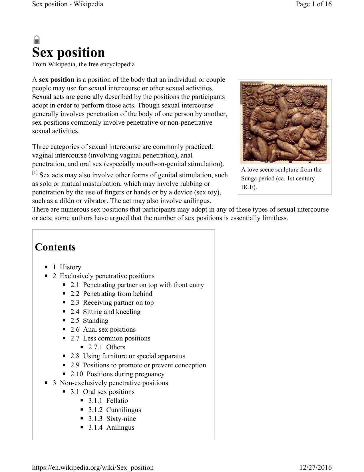 Sex Positions-2016 by Unknown