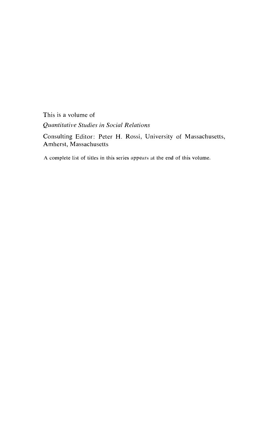 Sex Typing and Social Roles. A Research Report by Beverly Duncan Otis Dudley Duncan and Peter H. Rossi (Auth.)