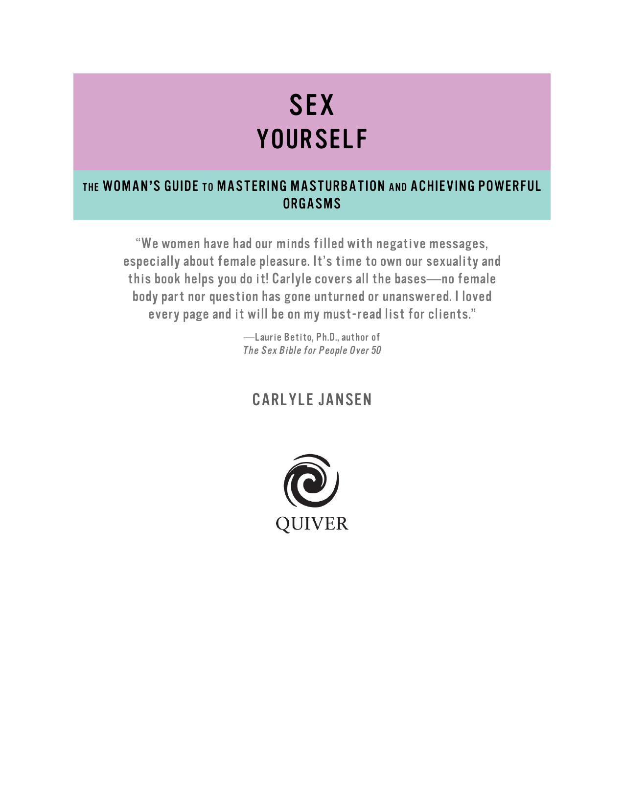 Sex Yourself by Carlyle Jansen