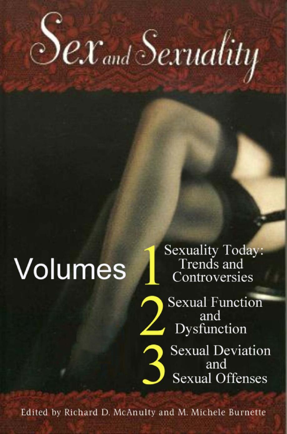 Sex and Sexuality by Richard D. McAnulty && M. Michele Burnette