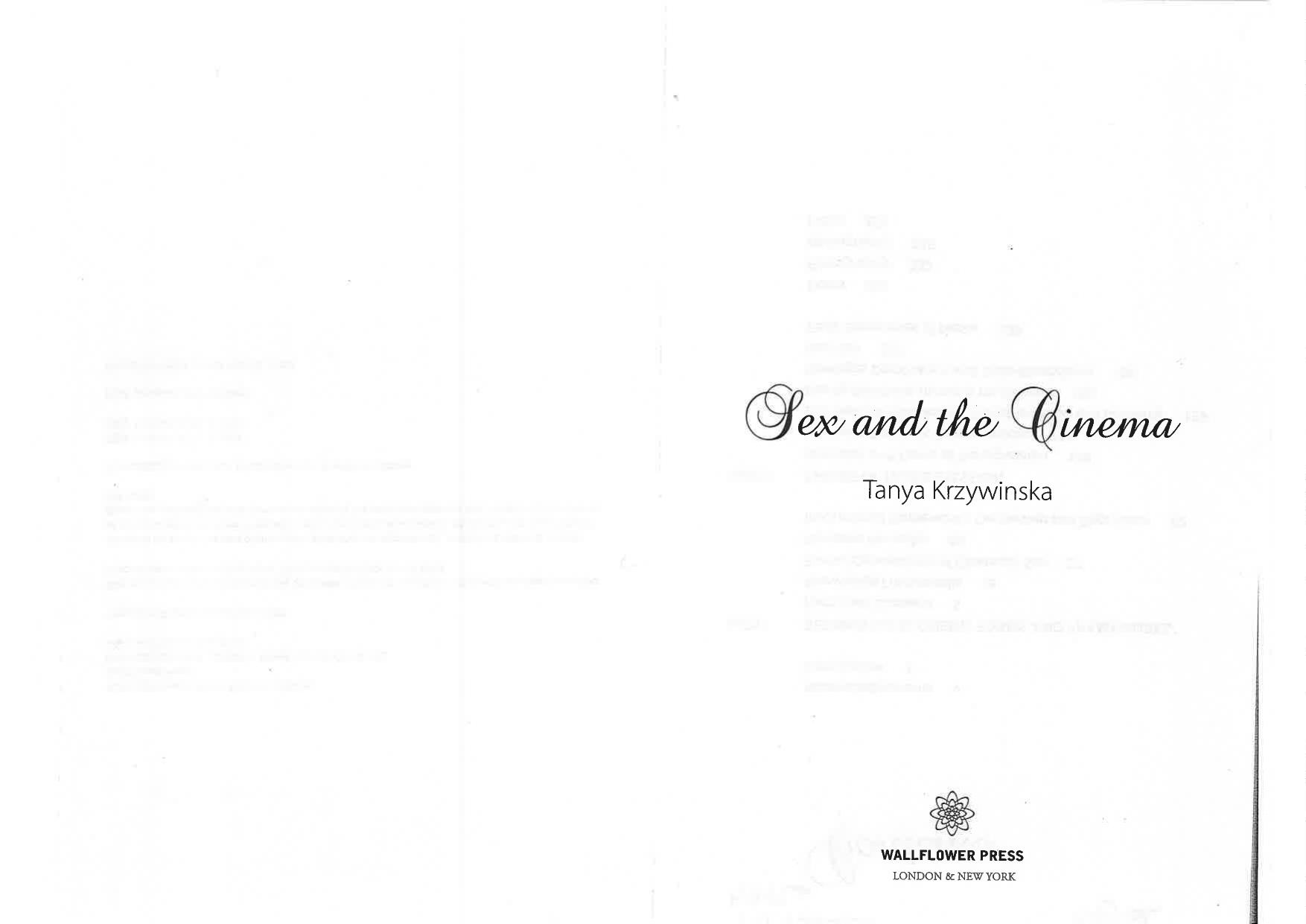 Sex and the Cinema (2006) by Unknown