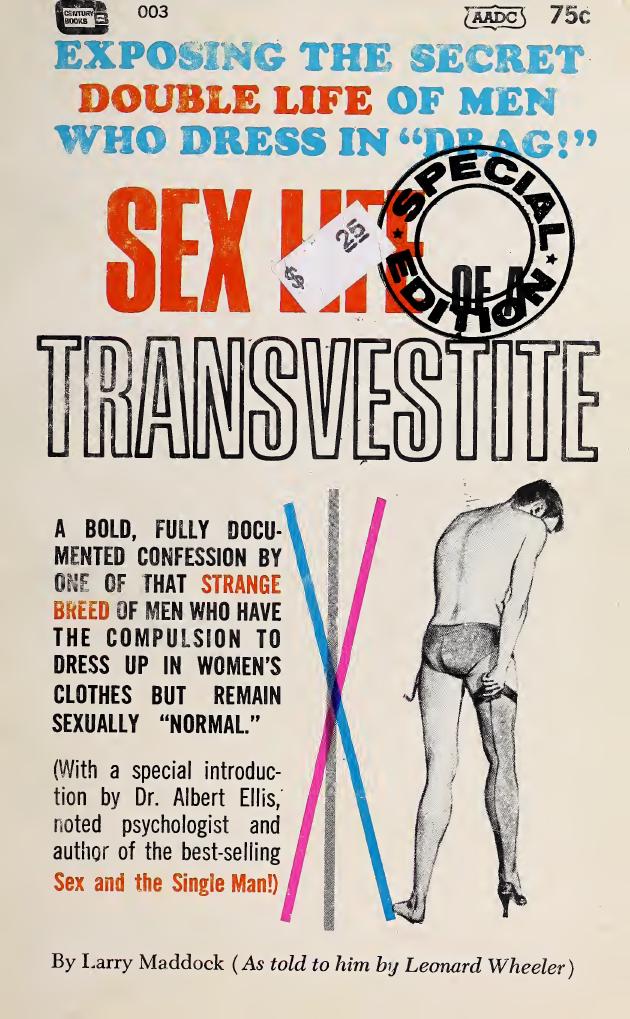 Sex life of a transvestite by Larry Maddock; Albert Ellis