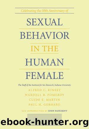 Sexual Behavior in the Human Female by Alfred C. Kinsey