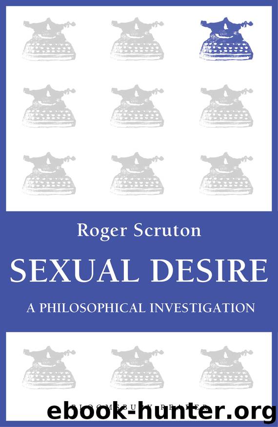 Sexual Desire by Roger Scruton