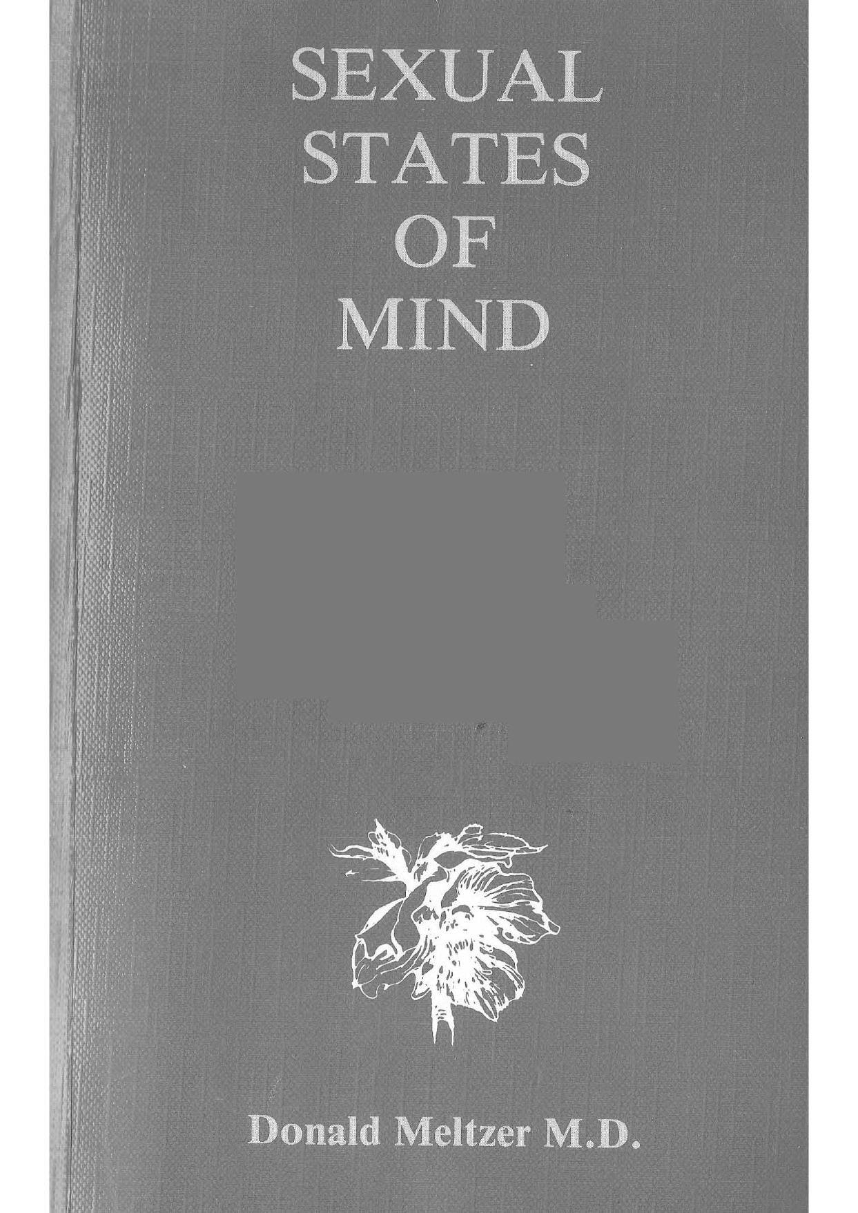 Sexual States of Mind by Donald Meltzer