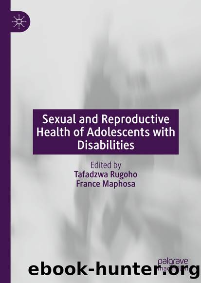 Sexual and Reproductive Health of Adolescents with Disabilities by Unknown