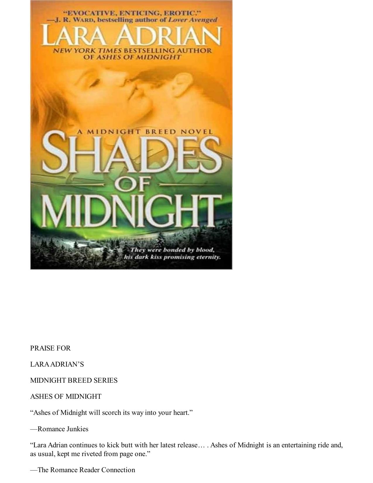 Shades of Midnight by Lara Adrian