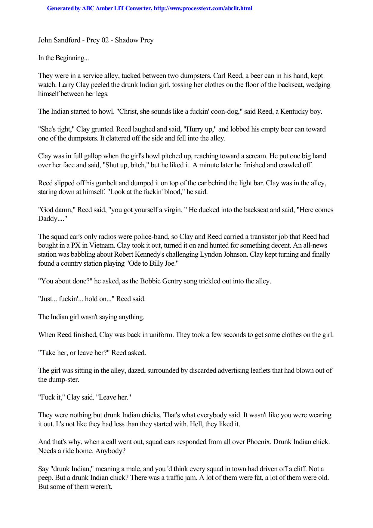 Shadow Prey by John Sandford