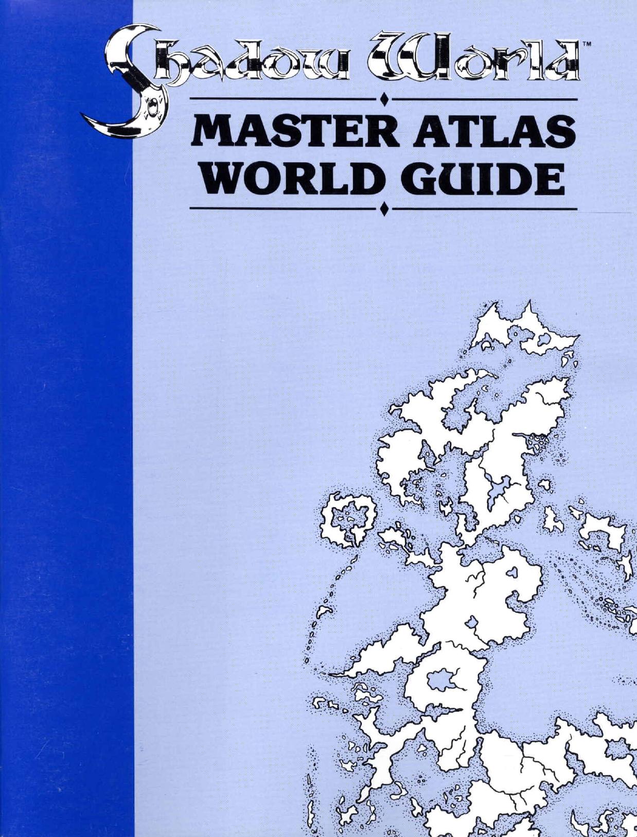 Shadow World Master Atlas World Guide by Unknown