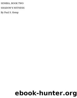 Shadow's Witness by Kemp Paul