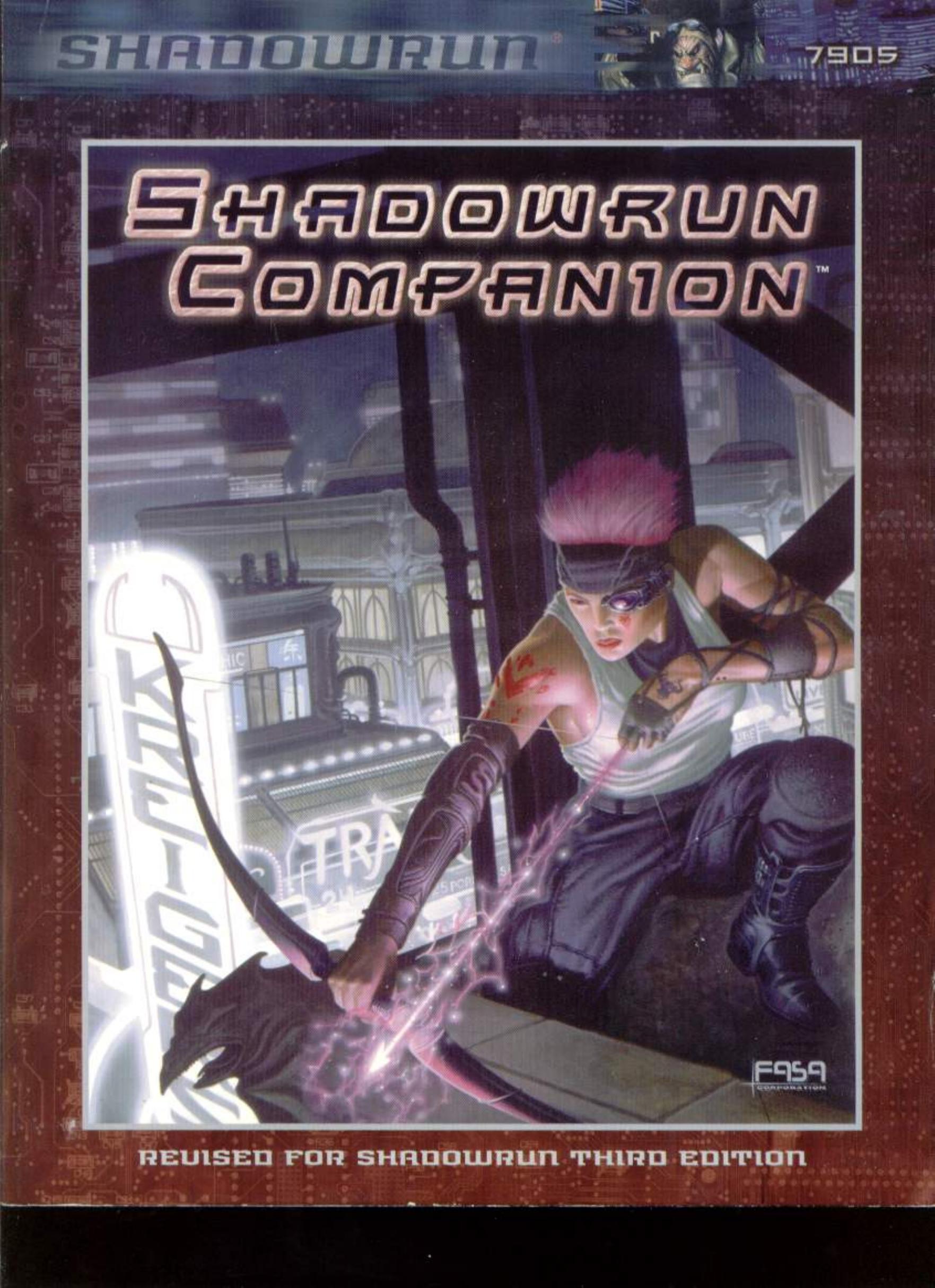 Shadowrun: Companion - Beyond the Shadows by Michael Mulvihill & Robert Boyle