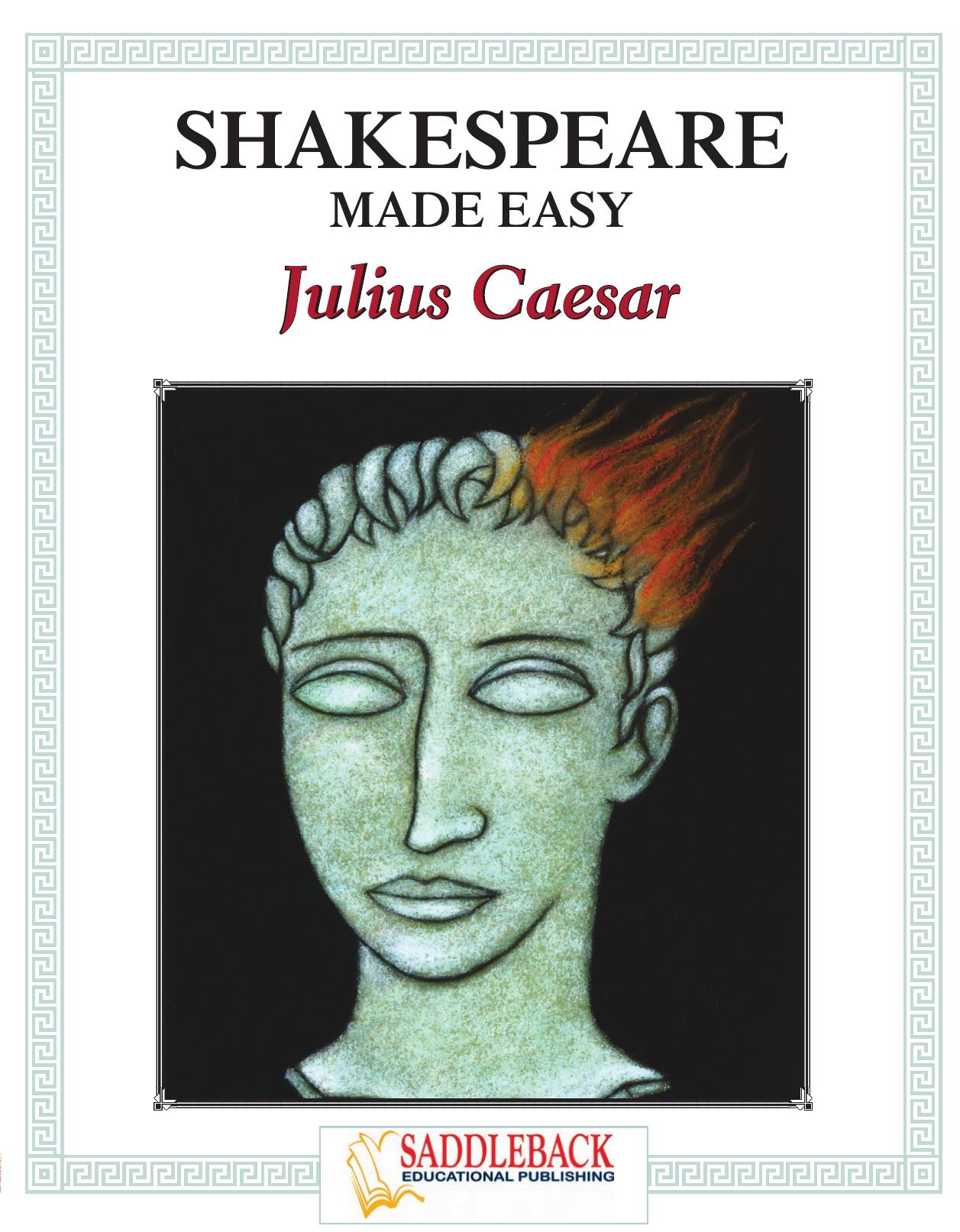 Shakespeare Made Easy, Julius Caesar by Saddleback Educational Publishing