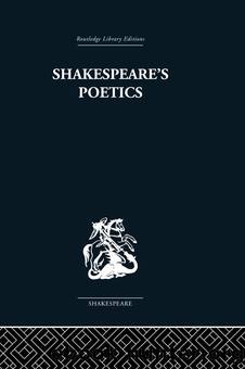 Shakespeare's Poetics by Fraser Russell A