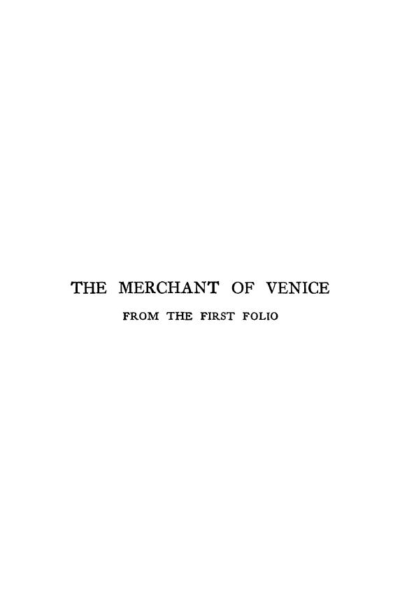Shakespeare, WITH Introduction AND Notes BY William Henry Hudson by The merchant of venice