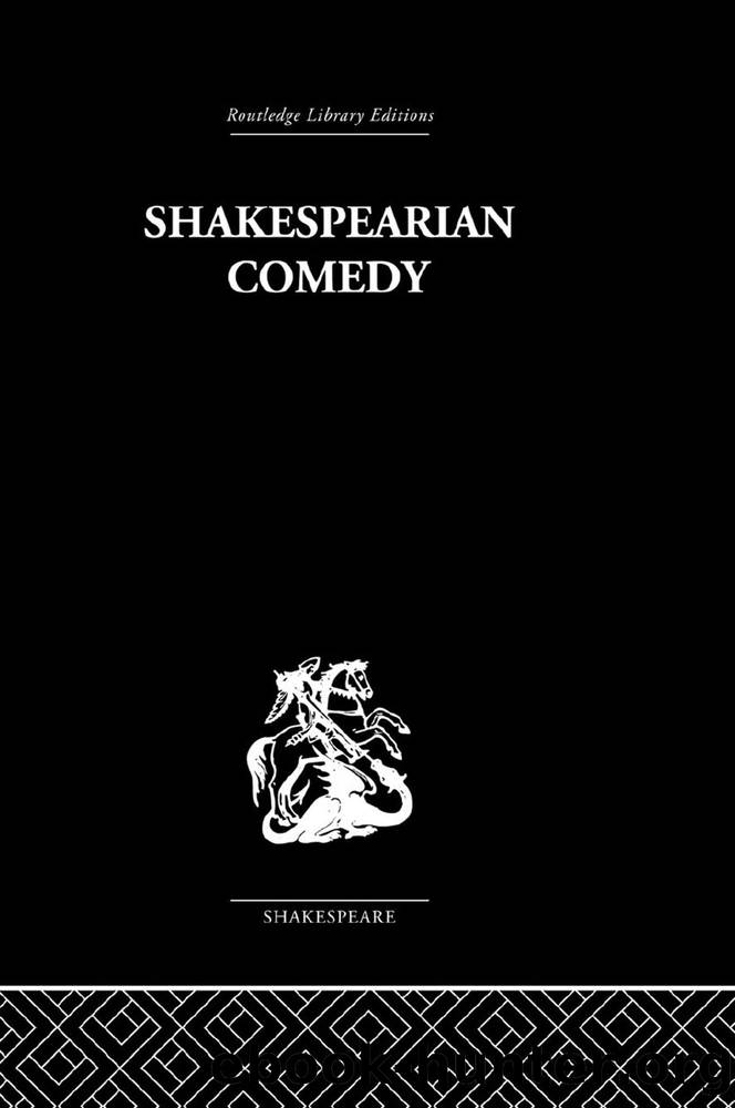 Shakespearian Comedy by Charlton H. B.;