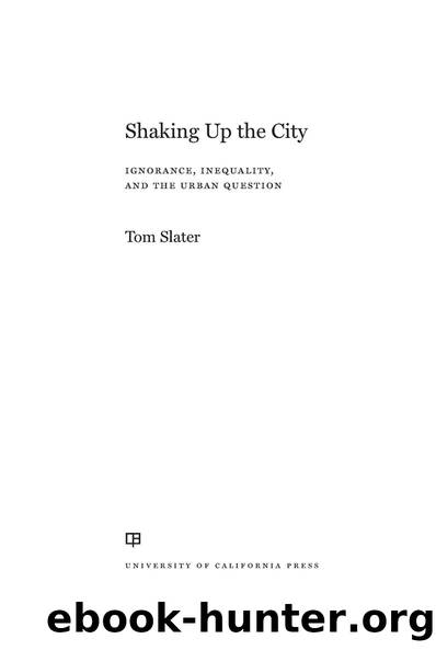 Shaking Up the City by Tom Slater